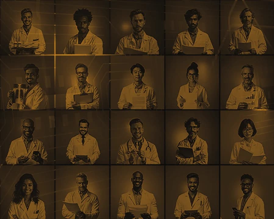 Equipe de 21 assistentes de IA especializados em fisioterapia